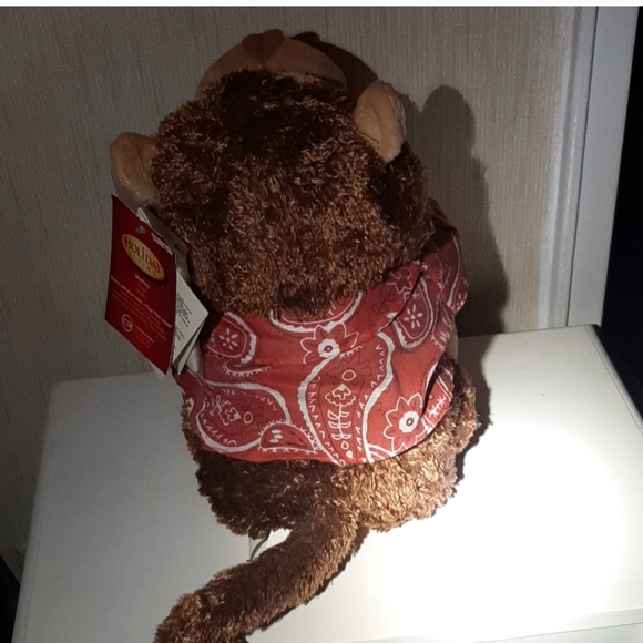 NEW W/ 3 TAGS MUSICAL DANCING STUFFED ANIMAL MONKEY, PLAYS MUSIC - Picture 3 of 7